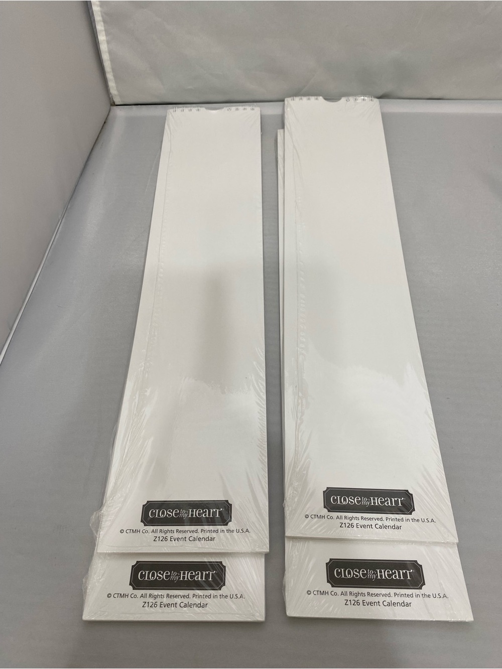Close to My Heart White Event Calendar  - Pack of 4